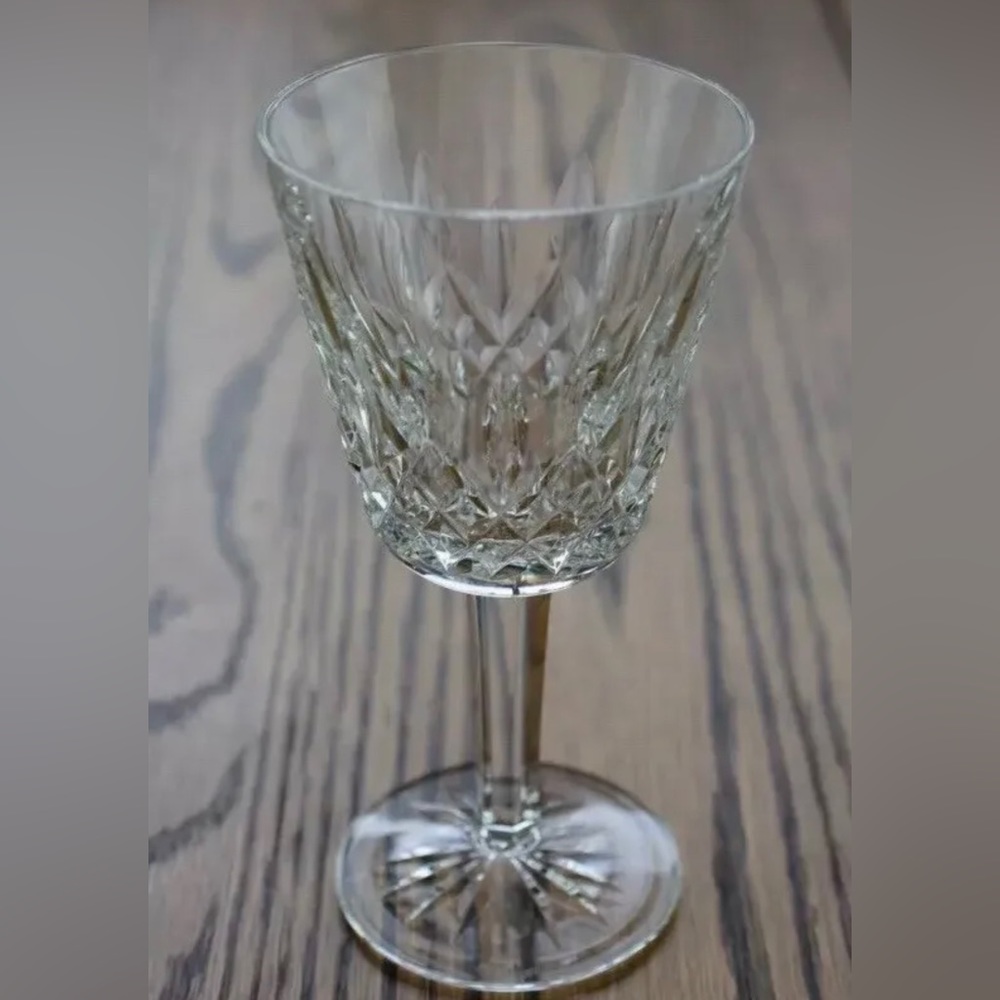Waterford Crystal Lismore 6 Inches Claret Wine Glass. New Never used.